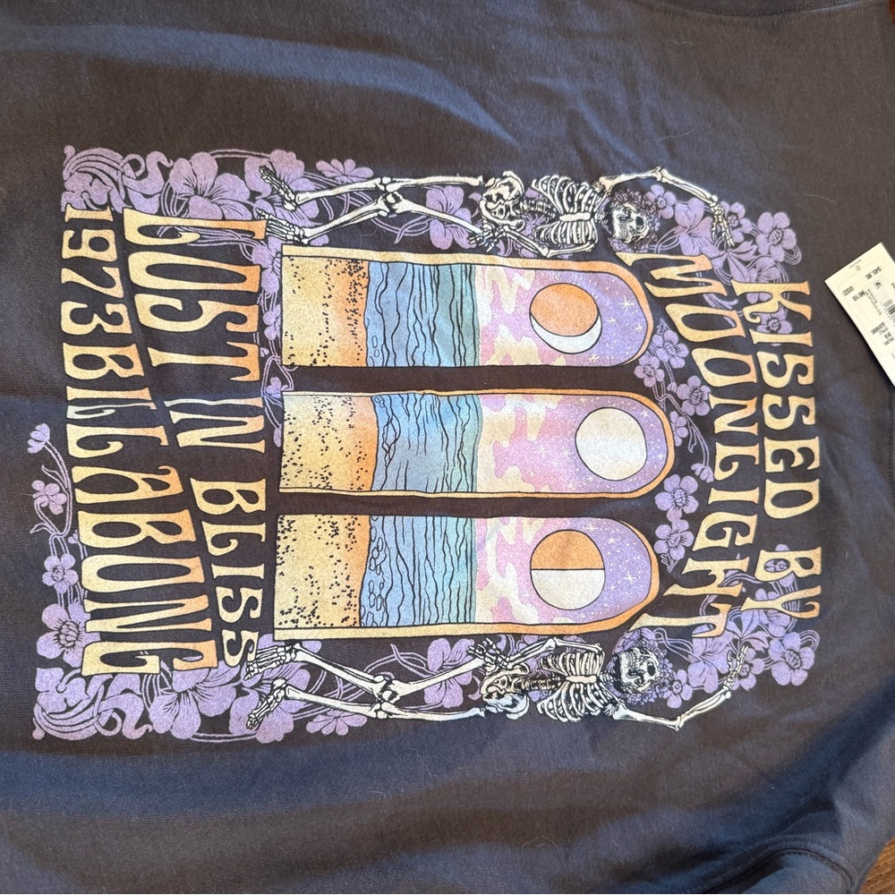 Billabong Brown Graphic Tee